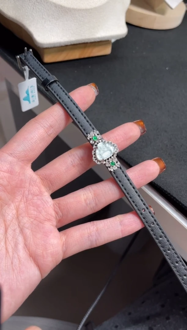 【闪购商品】翡翠手链银S925镶嵌11111