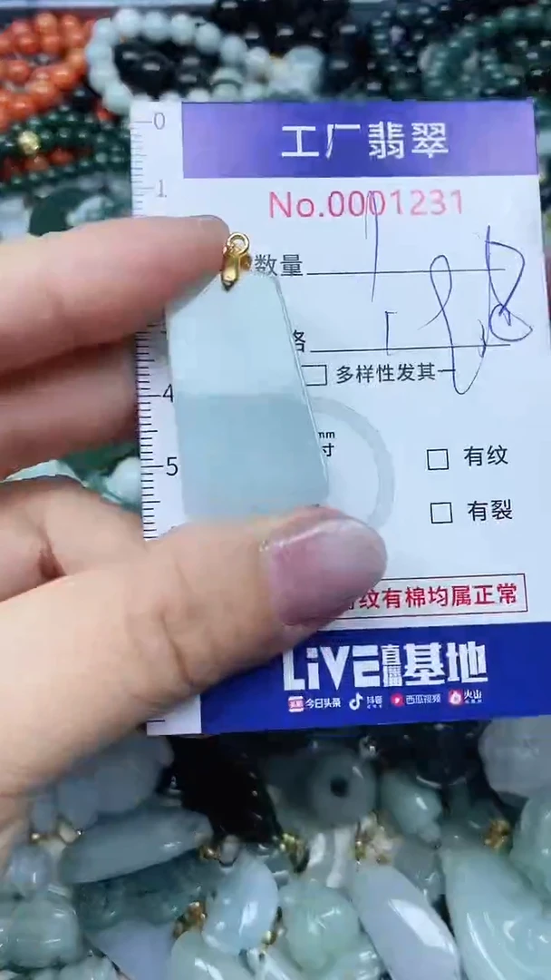 【闪购商品】翡翠吊坠(不含链)未镶嵌翡翠