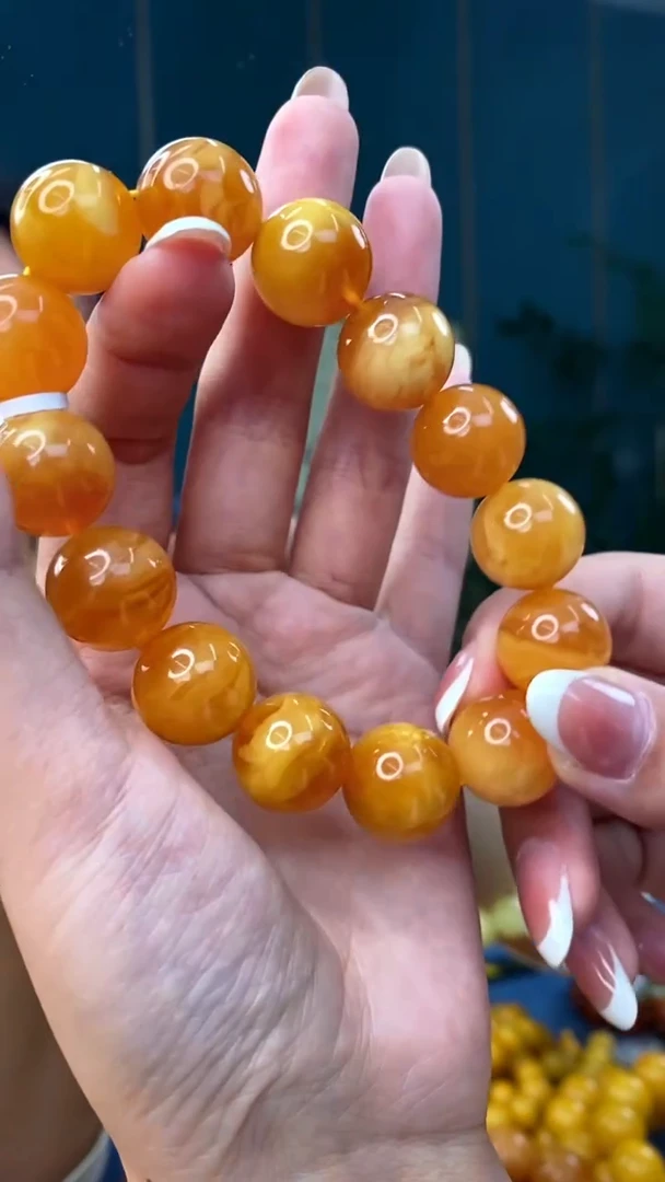 裸石琥珀未镶嵌12/8多样性发其一79