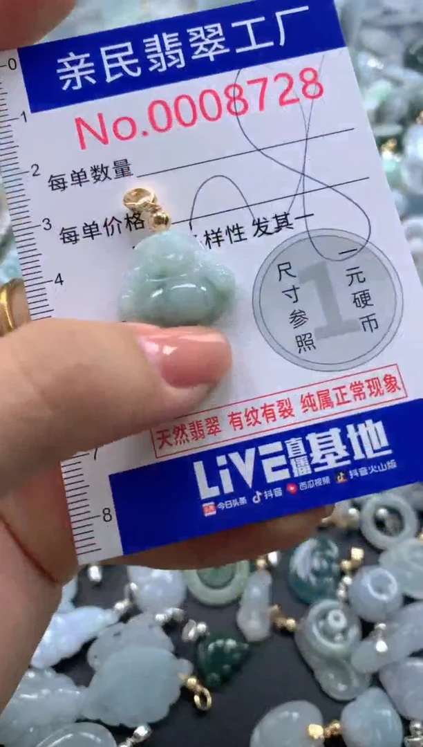 颈饰未镶嵌翡翠8728