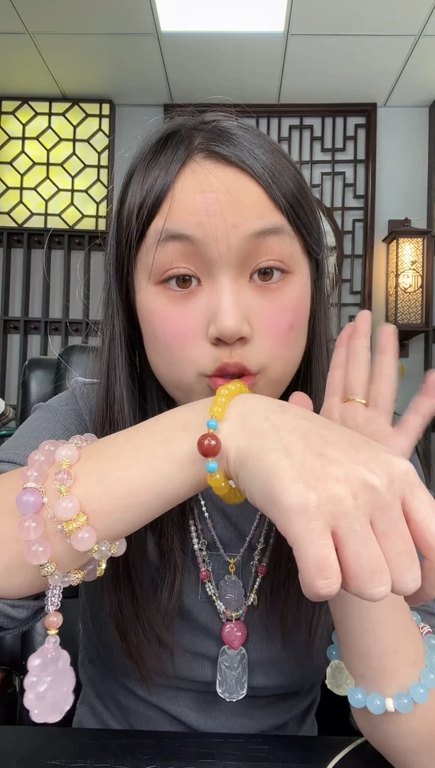 未镶嵌手串玛瑙/玉髓鸡油黄