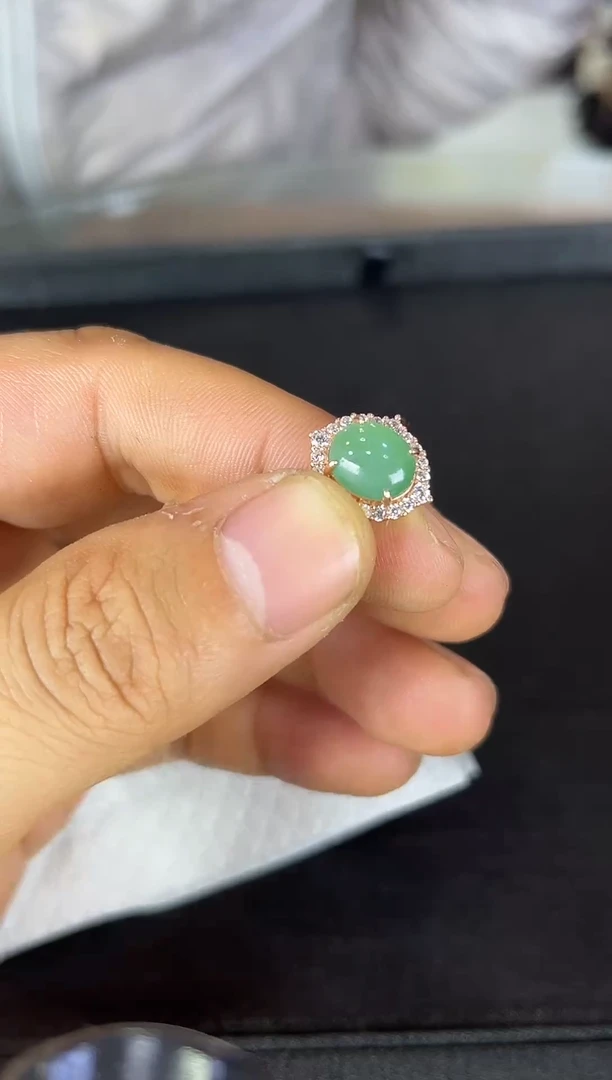 未镶嵌戒指翡翠天然A货翡翠