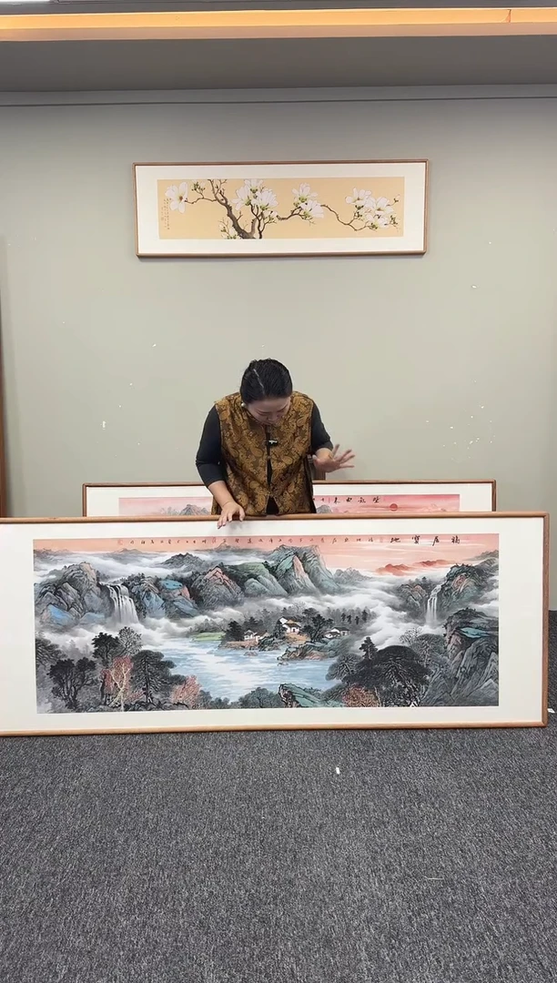 国画福居宝地210*80