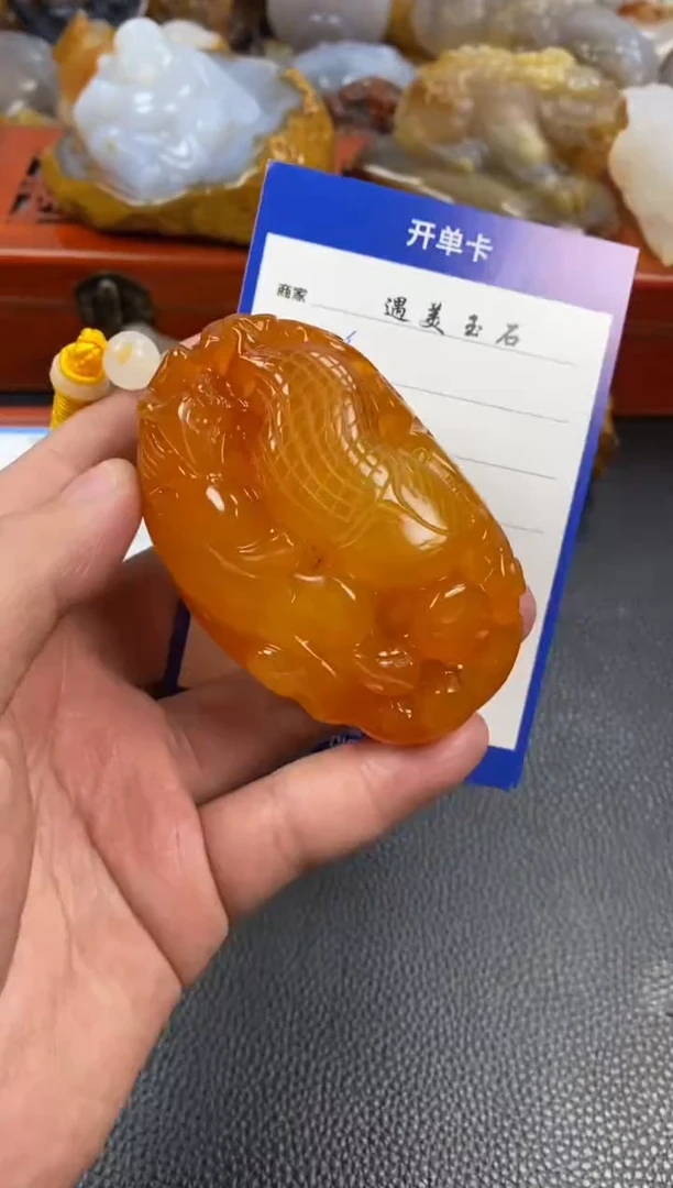 【闪购商品】玛瑙/玉髓手把未镶嵌1