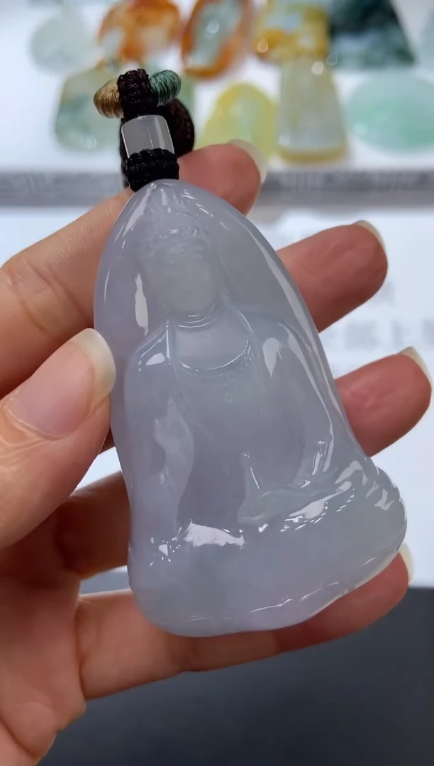 未镶嵌挂件翡翠374719  多人