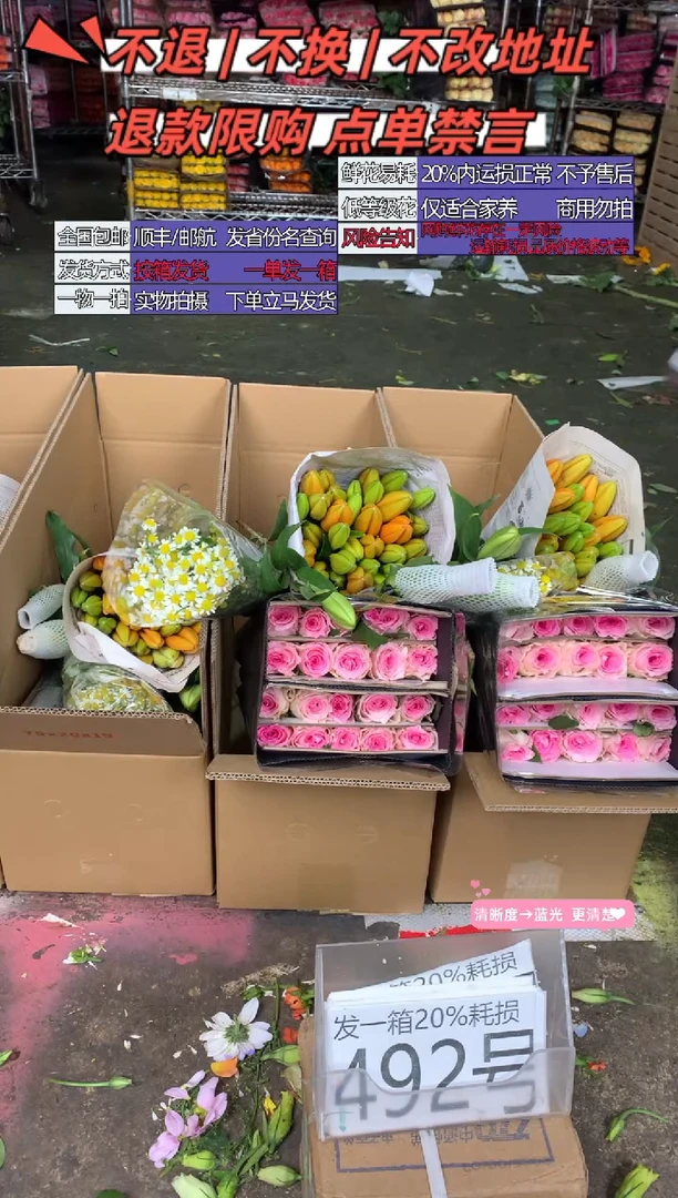 492号♥含20%耗损发一箱