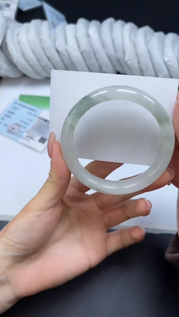 未镶嵌手镯石英质玉010-5859