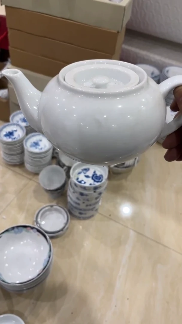 微瑕湖南醴陵釉下五彩陶瓷