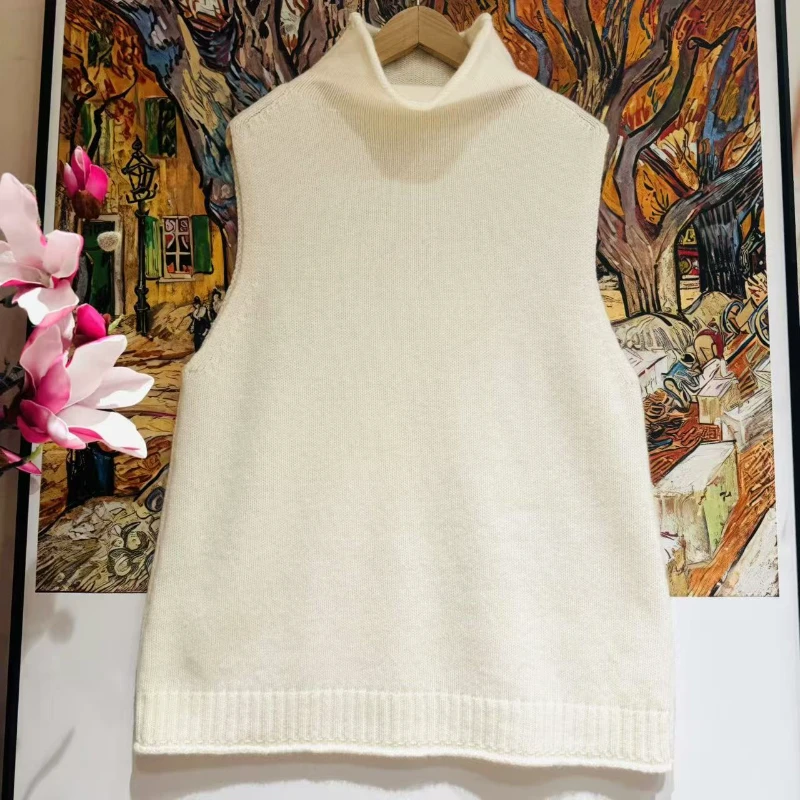 VV&AA 羊绒衫秋冬马甲背心高领上衣 YS2930