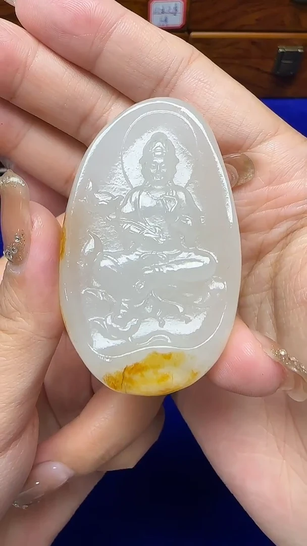 颈饰未镶嵌和田玉烈*1