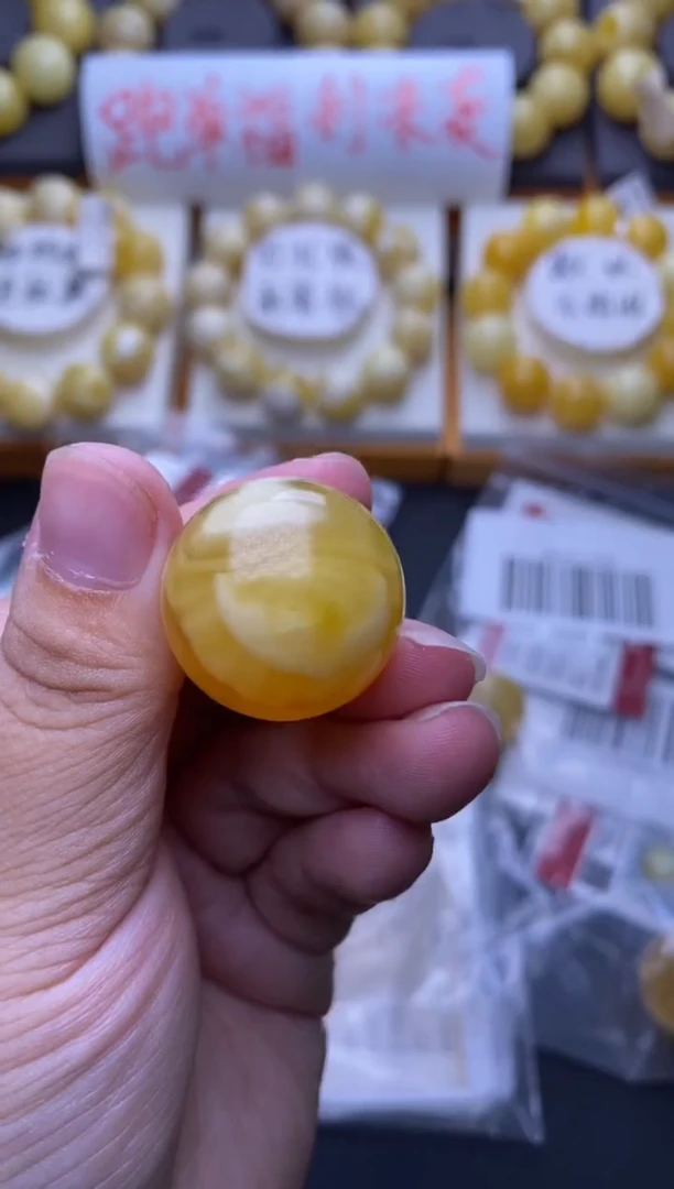 裸石琥珀未镶嵌大小姐珠宝严选23
