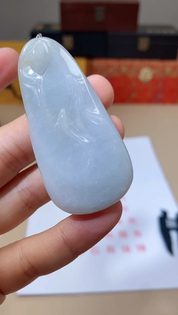 【闪购商品】翡翠颈饰未镶嵌天然A货翡翠