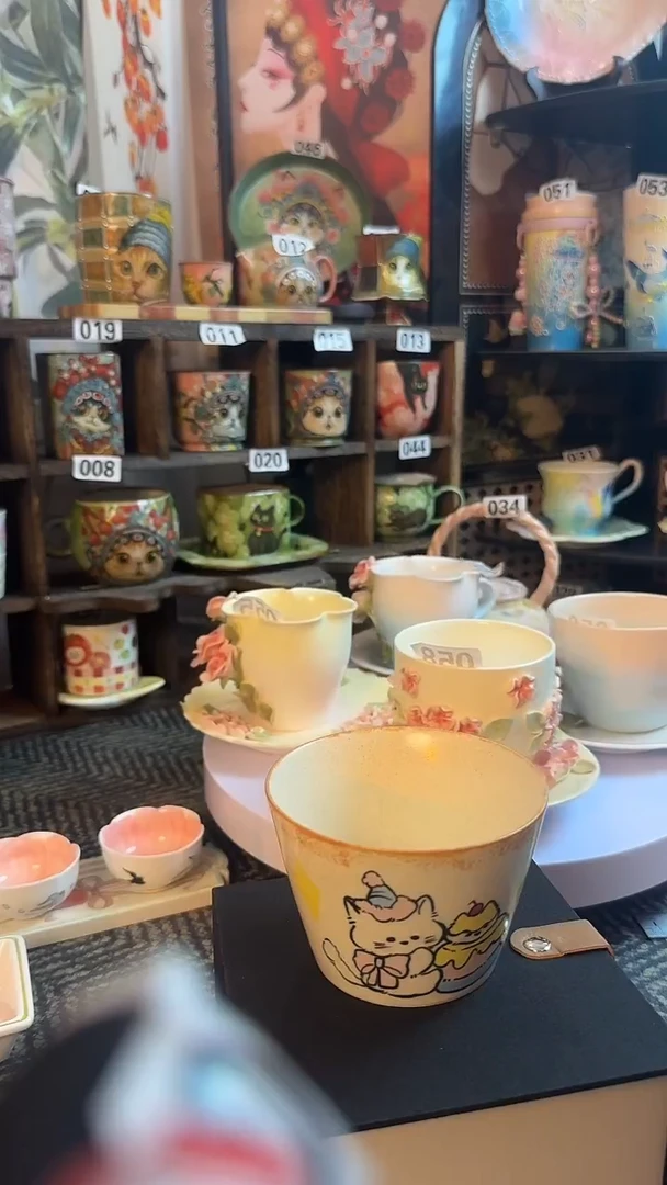 景德镇设计师款杯杯