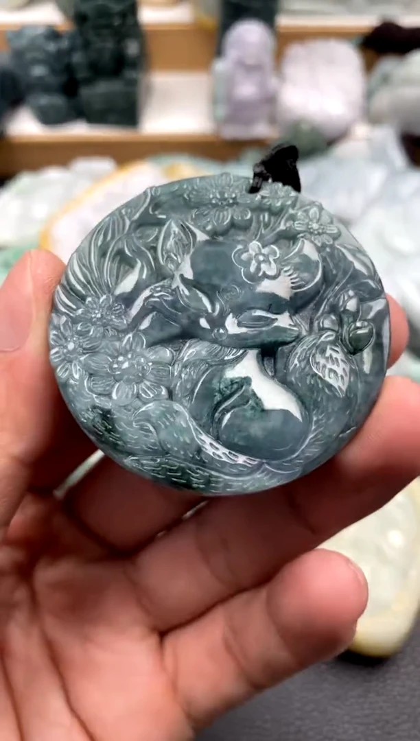 吊坠(不含链)未镶嵌翡翠1