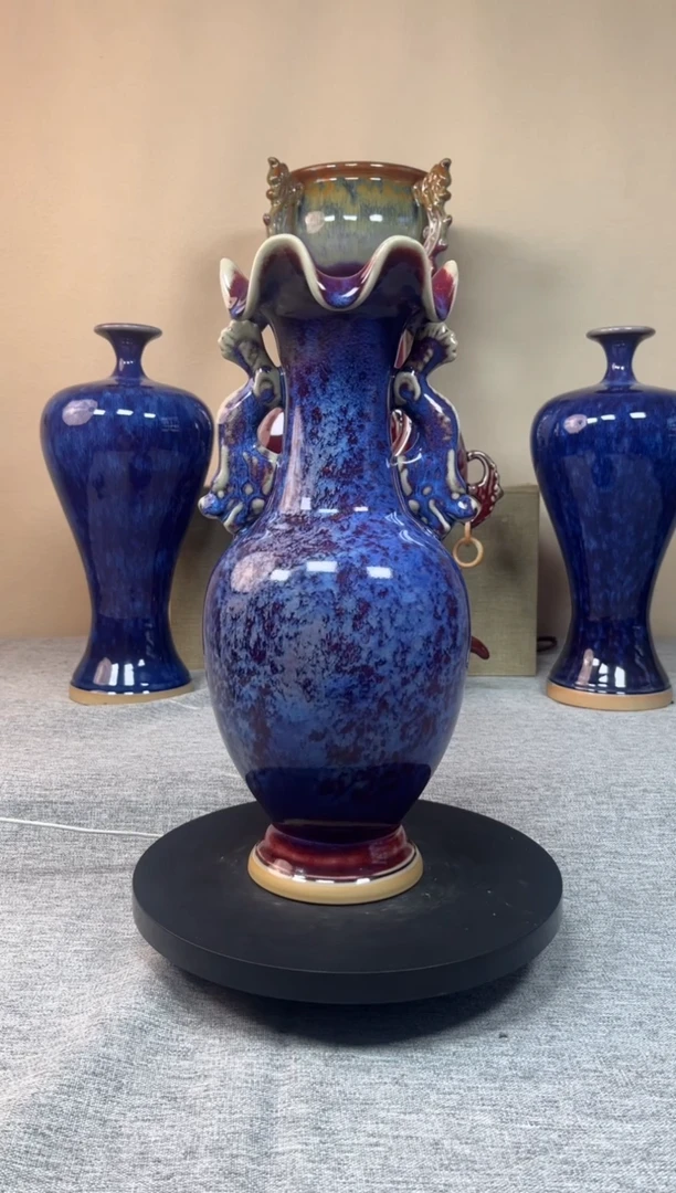 摆件神垕钧瓷收藏工艺品