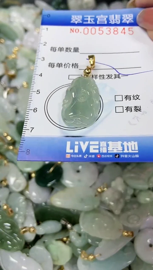 【闪购商品】翡翠颈饰未镶嵌闪购0053845