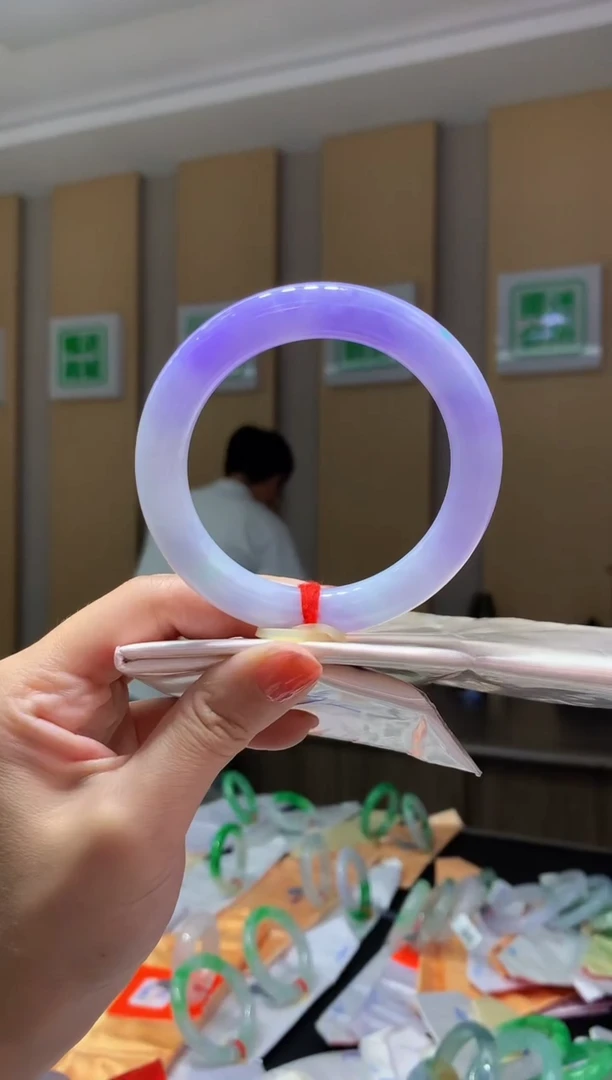 未镶嵌手镯翡翠-Q13 圈口57.3