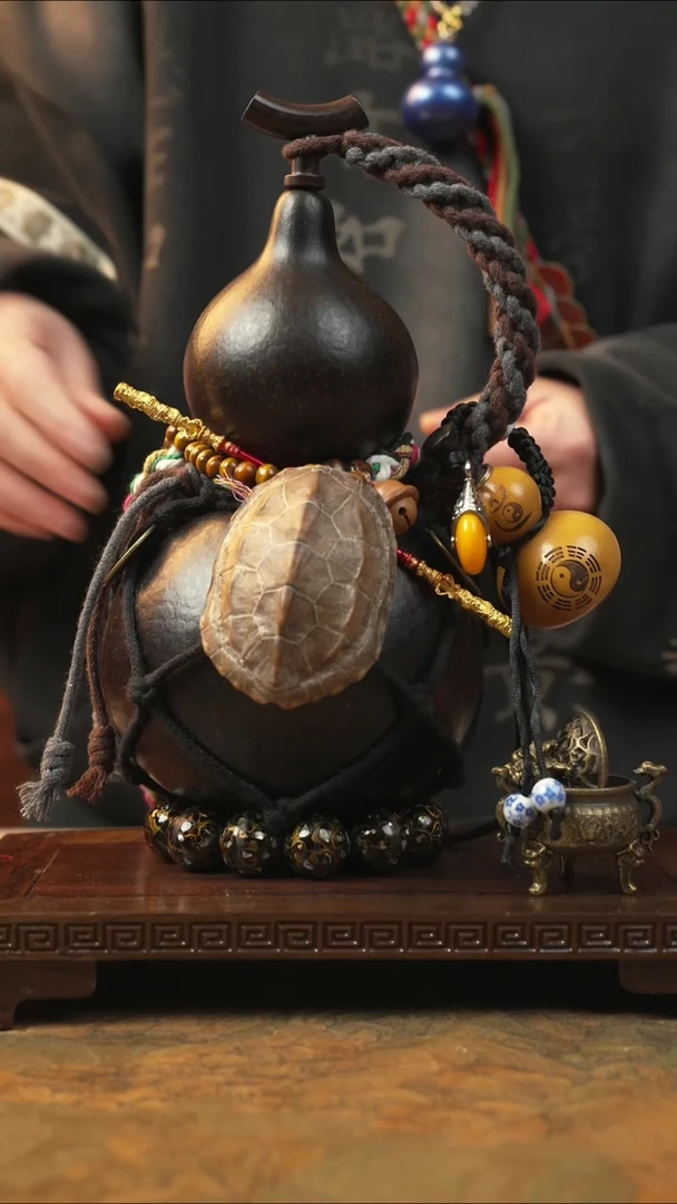 266大漆一物一拍记葫堂出品【不带手串】