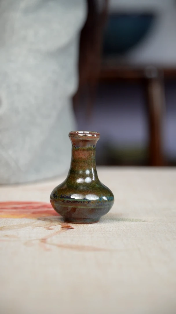 摆件瓷钧瓷茶器摆件