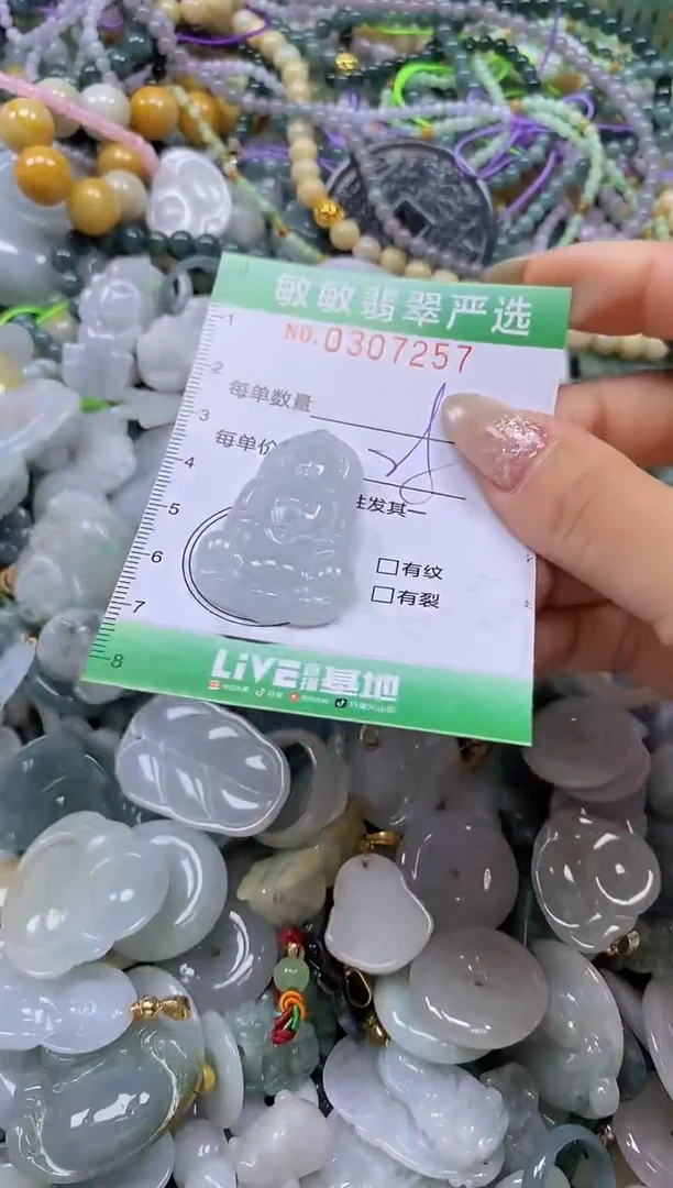 翡翠未镶嵌颈饰闪购0307257