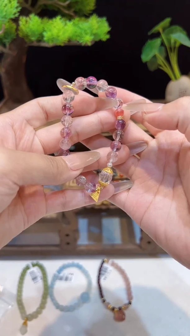 水晶手串未镶嵌@@手饰