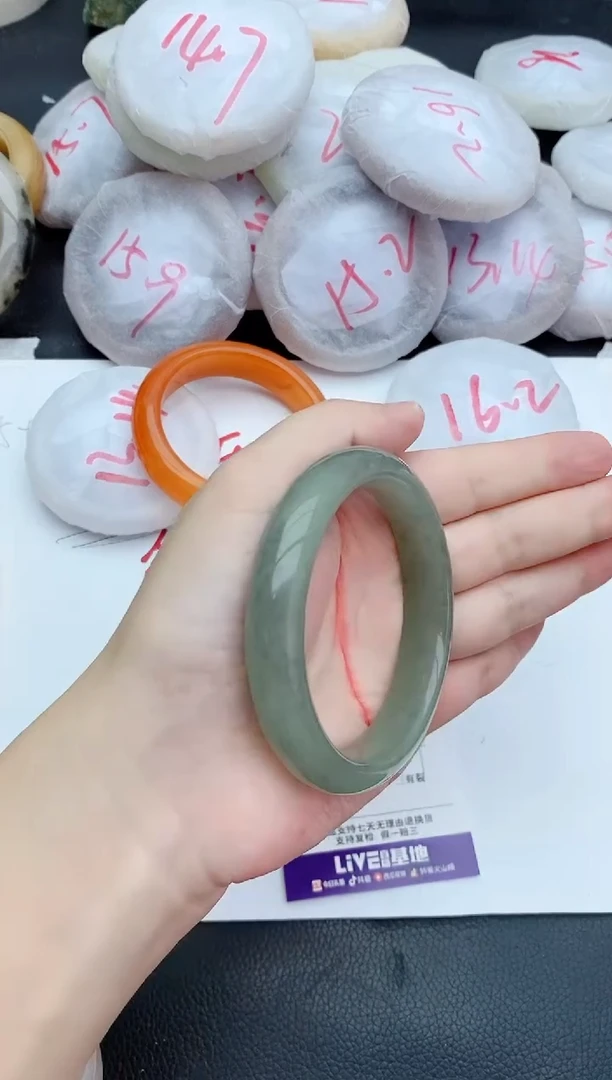 未镶嵌手镯石英质玉314+58/59