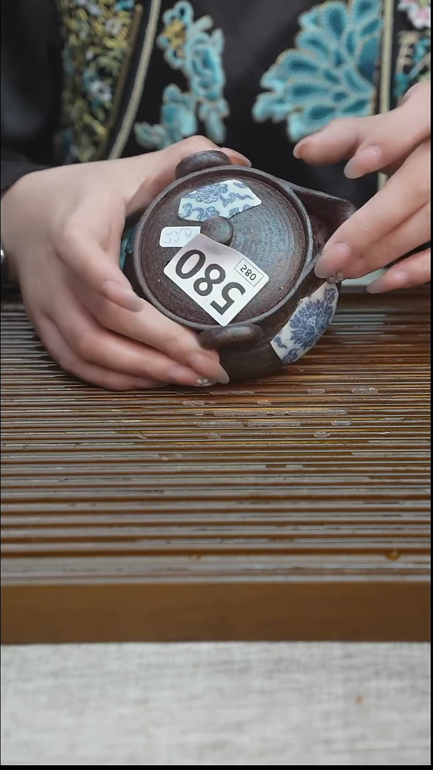 纯手工粗陶茶具每一只不一样