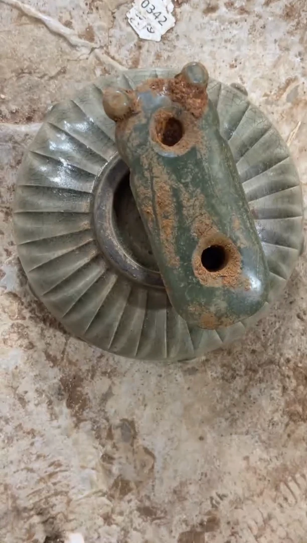 瓷片手工，手绘，陶瓷