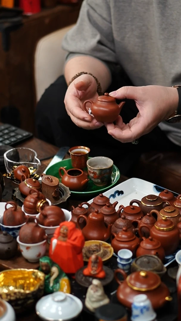 羅*圖小茶壶小品壶功夫茶道具