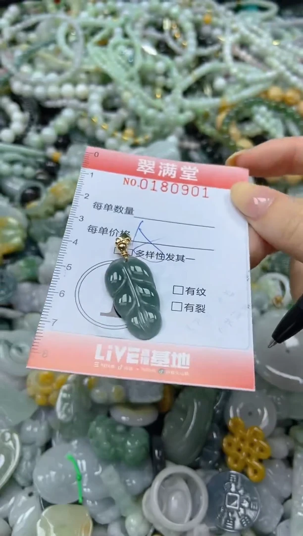颈饰未镶嵌翡翠闪购0180901