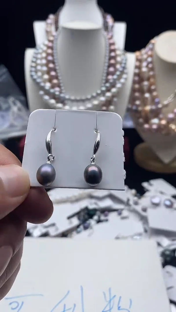 【闪购商品】淡水珍珠吊坠(不含链)合金1