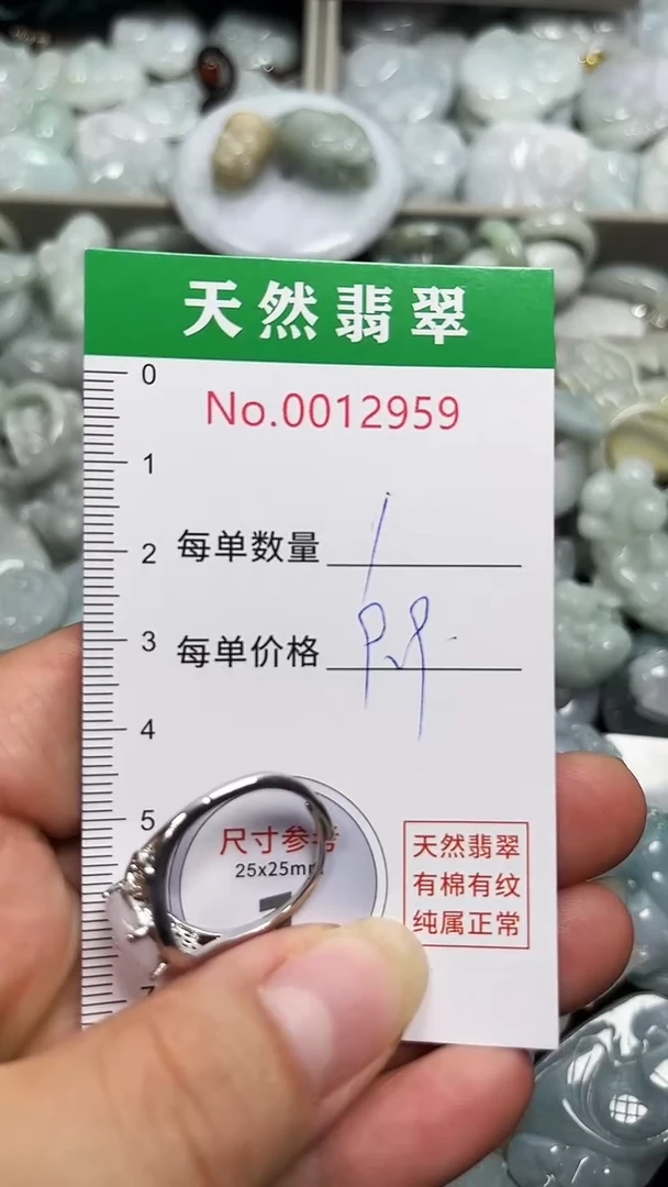 翡翠未镶嵌吊坠(不含链)2959
