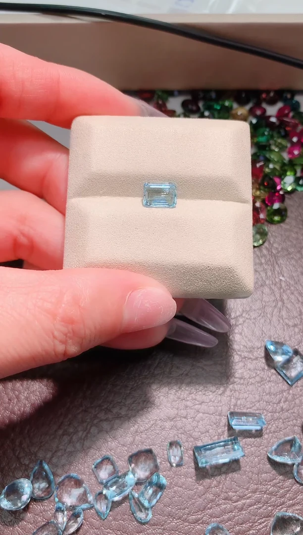 裸石海蓝宝石1.63ct