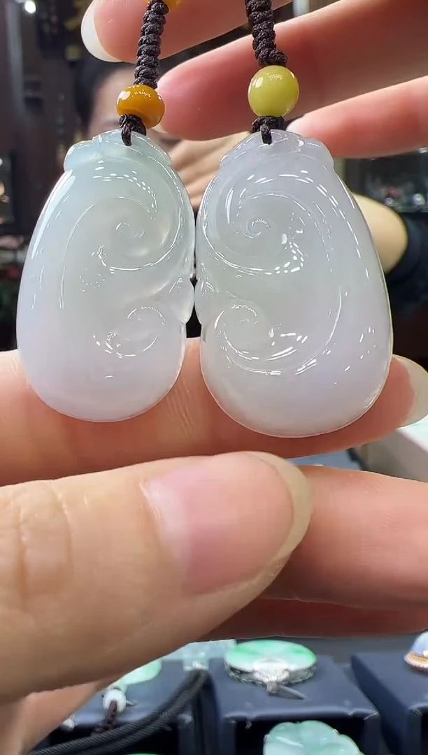 【闪购商品】翡翠挂件未镶嵌如意手机挂（多样性发其一）