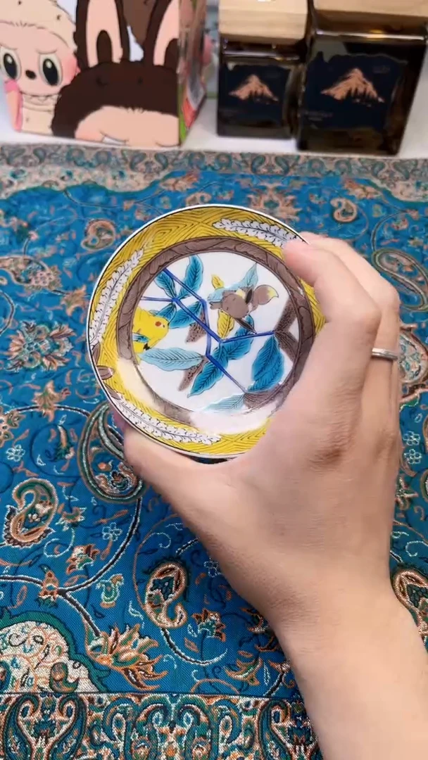 瓷片陶茶文玩666周边多人