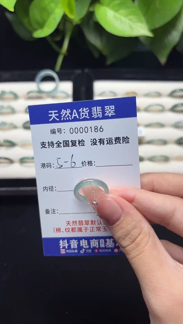 未镶嵌戒指翡翠天然a货翡翠