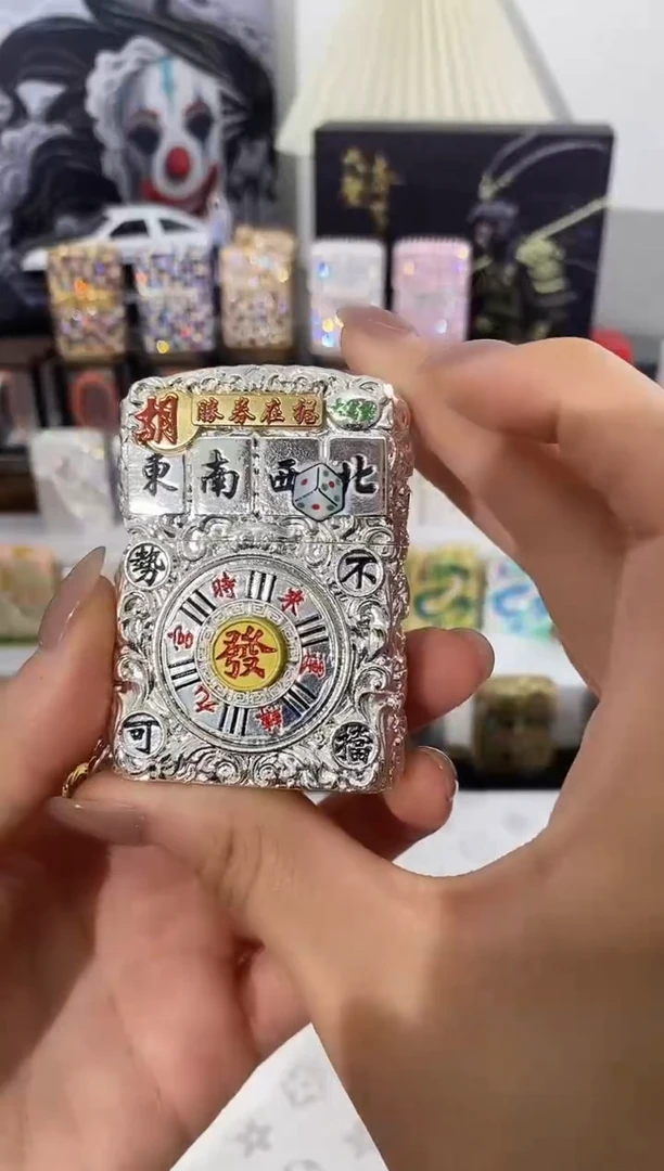 铜麻将把把壶一整套
