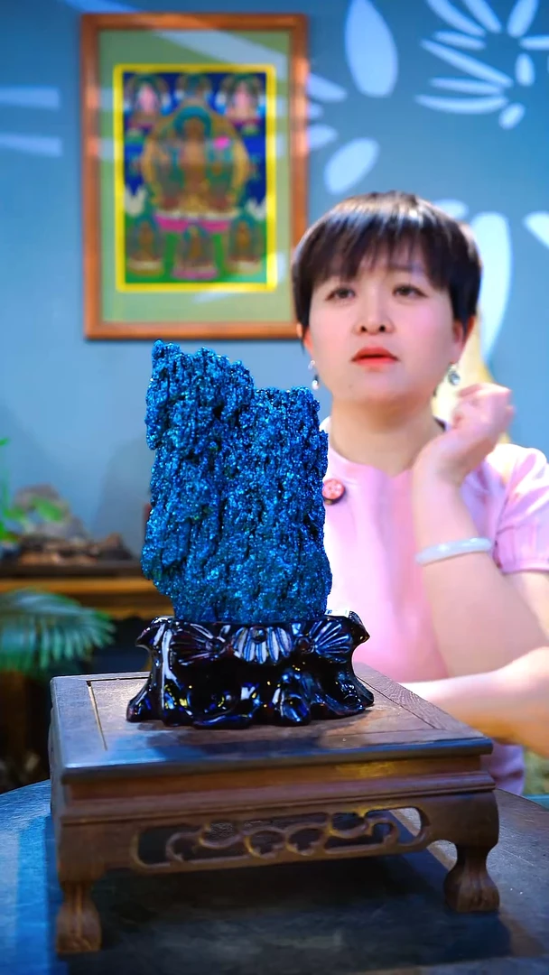 石材精品斑铜矿 石头摆件