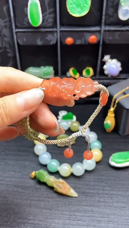 未镶嵌手链南红玛瑙手链