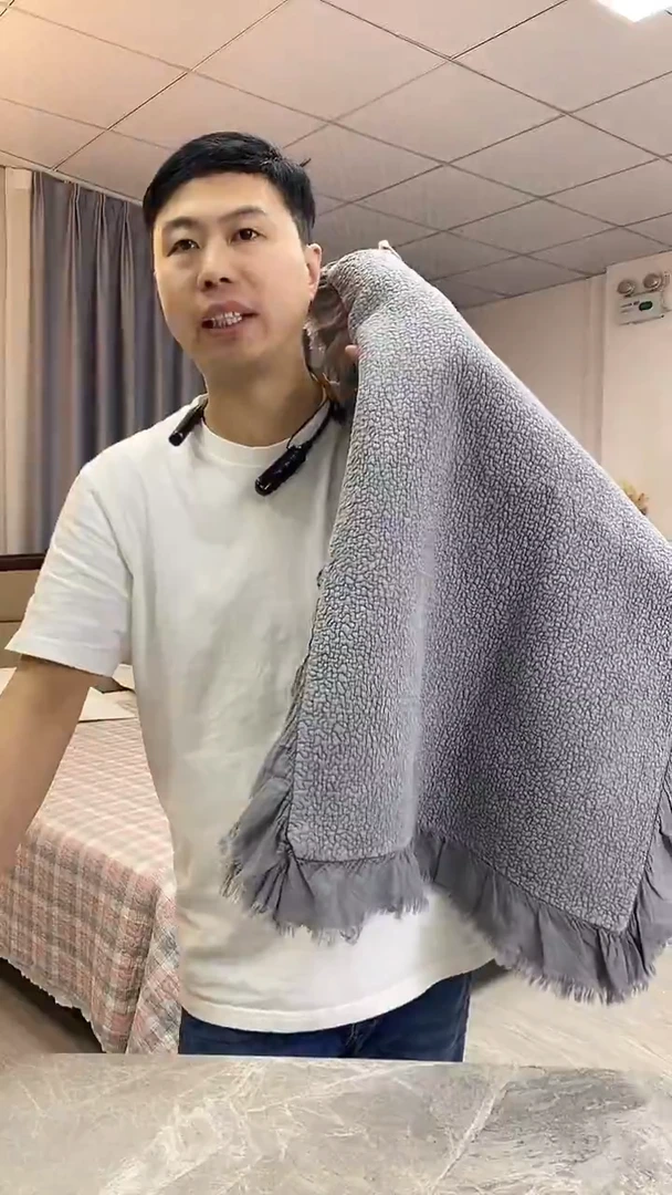 棉48cm*74cm 纯灰枕套