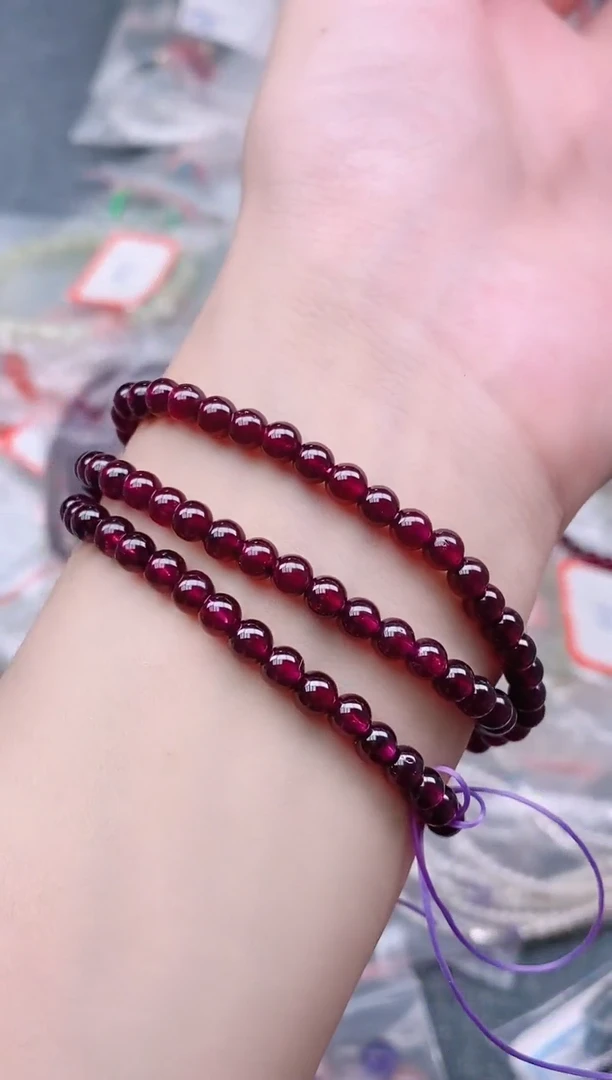 手链未镶嵌石榴石多样性发拍一发一