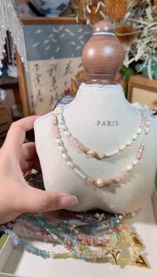 项链未镶嵌淡水珍珠043