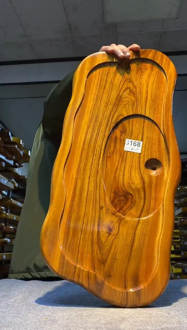 实木茶盘 一物一拍（不含配件）