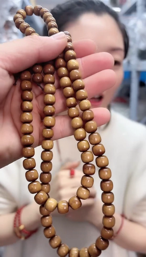 【闪购商品】金丝楠手串/手链1.0桶珠多圈