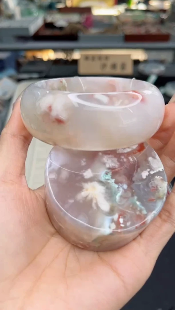 【闪购商品】石英质玉手镯未镶嵌60圈口（赠品镯心）3568745