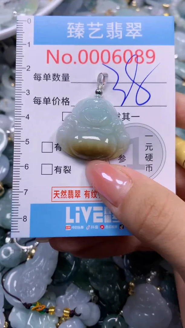 颈饰未镶嵌翡翠6089