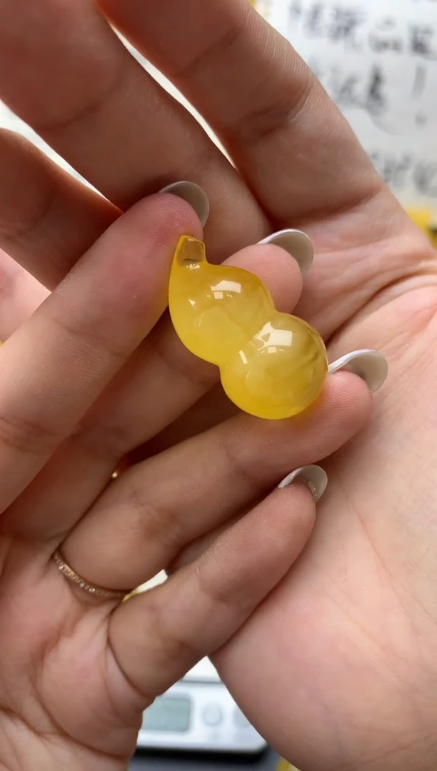 琥珀未镶嵌珠宝奇石116琥珀蜜蜡微瑕
