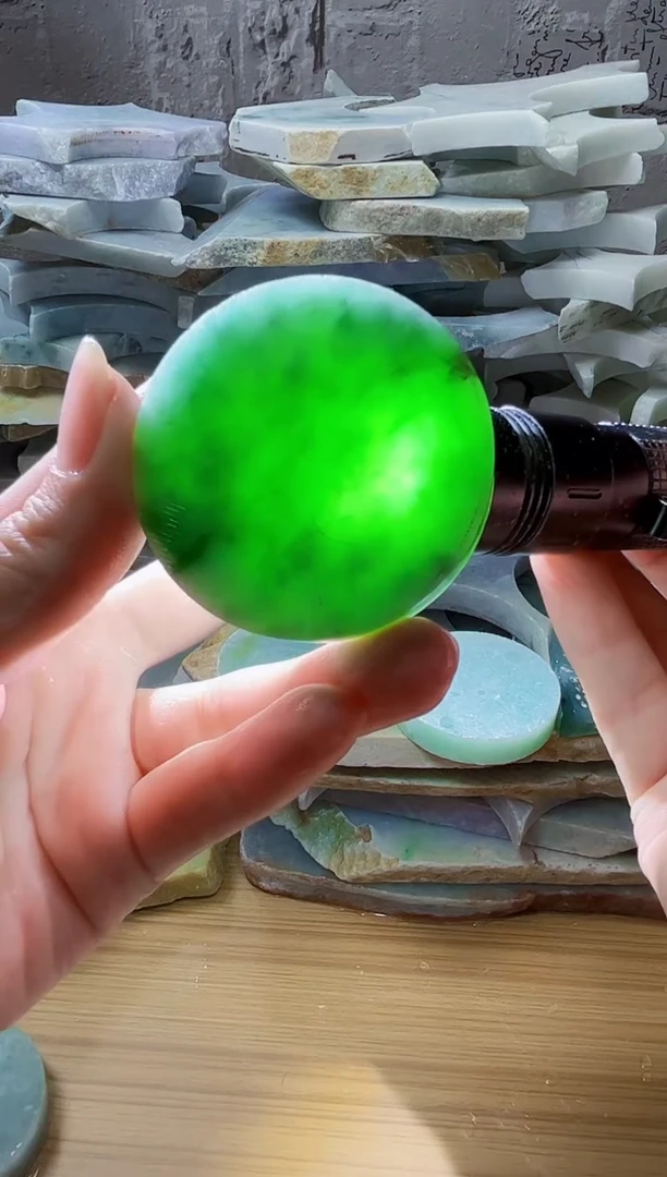 裸石翡翠天然翡翠A货古 南 577