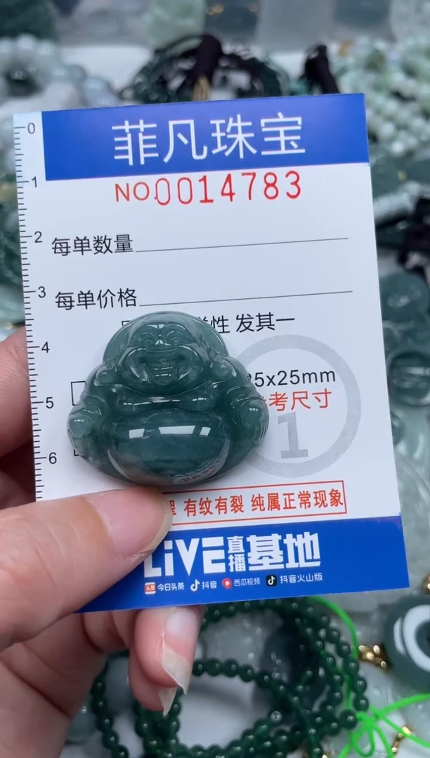 颈饰未镶嵌翡翠14783