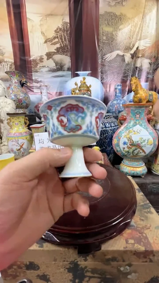 摆件现代陶瓷摆O